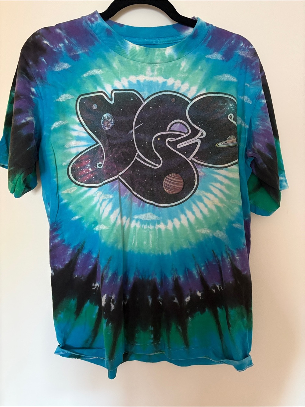 Yes - Band  tee 1991 Tie Dye Tshirt